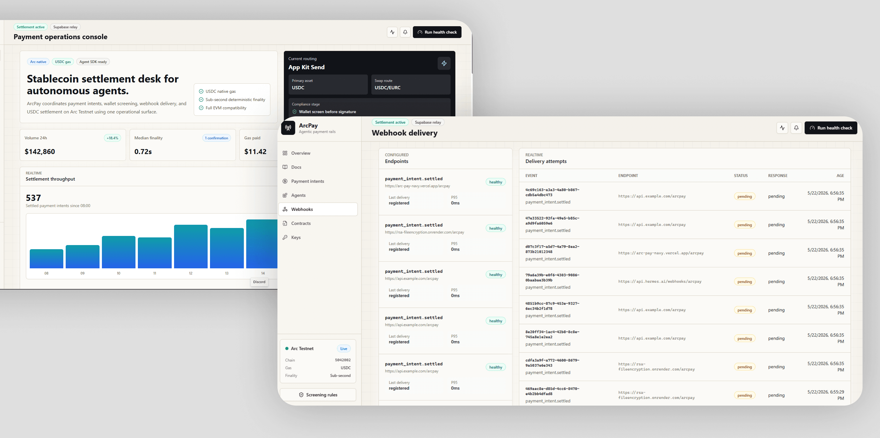 ArcPay β Web3 Payment Rails for Agentic Commerce
