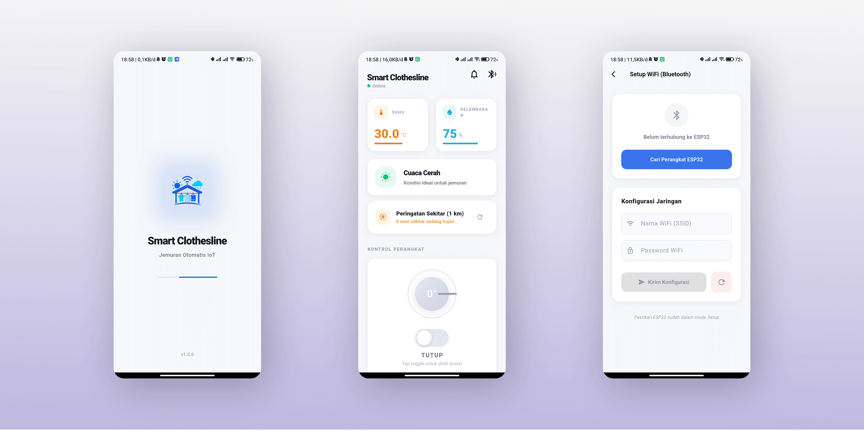 Smart Clothesline β Intelligent IoT Drying System